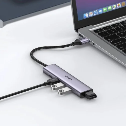 Фото: USB-хаб UGREEN CM473 Gray (20805) № 6 | KTC