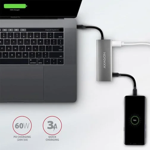 Фото: USB-хаб Axagon HMC-5G2 rev 2.0 Grey № 12 | KTC