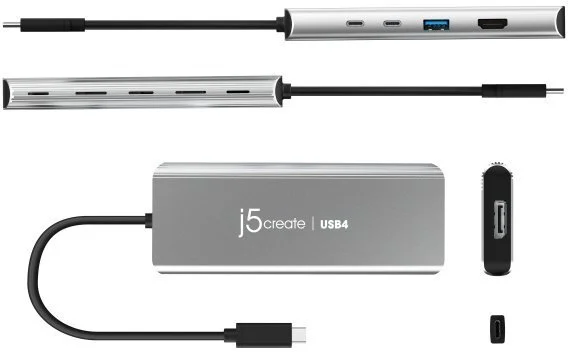 Фото: USB-хаб J5create JCD401-N Grey № 11 | KTC