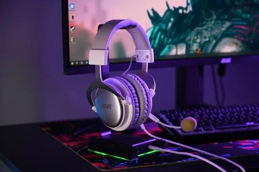 Фото: Гарнітура 2E Gaming HG355 7.1 White (2E-HG355WT-7.1) № 18 | KTC