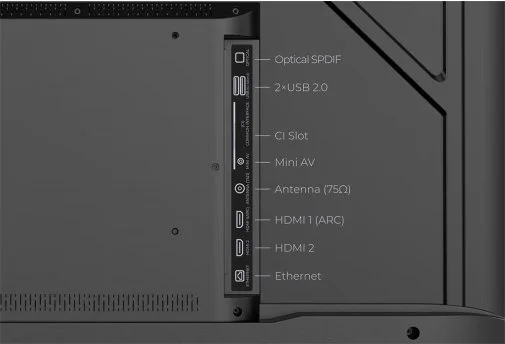 Фото: Телевізор LED Kivi 43U800KB (Google TV, Wi-Fi, 3840x2160) № 17 | KTC