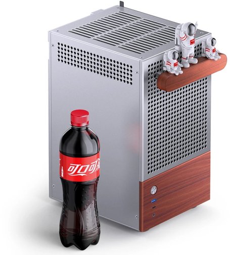 Корпус Jonsbo T6 Silver with window