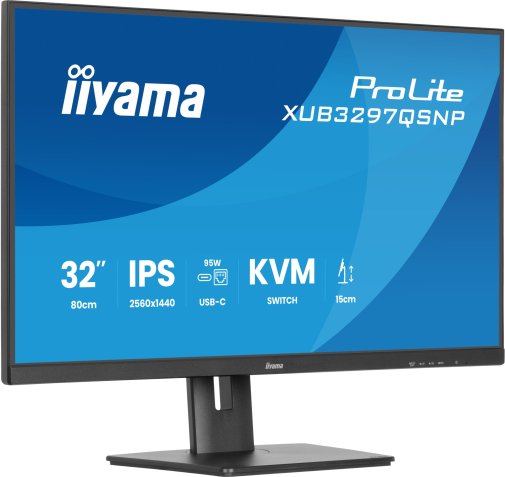 Монітор iiyama ProLite XUB3297QSNP-B1 Black