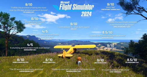 Гра Microsoft Flight Simulator 2024 PS5 Blu-ray