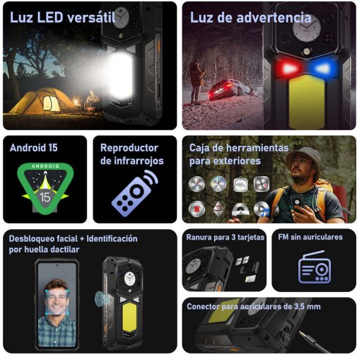 Смартфон Ulefone Armor 29 Pro Thermal Version 16/512GB Marvel Black (6975326668217)