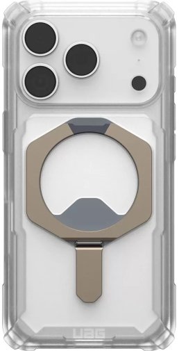 Чохол UAG for Apple iPhone 17 Pro - Plasma XTE MagSafe Clear/Titanium (114527114G36)