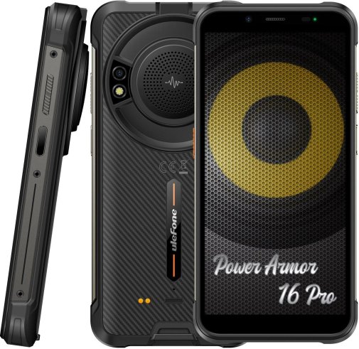 Смартфон Ulefone Power Armor 16 Pro 4/64GB Black (6937748734833)