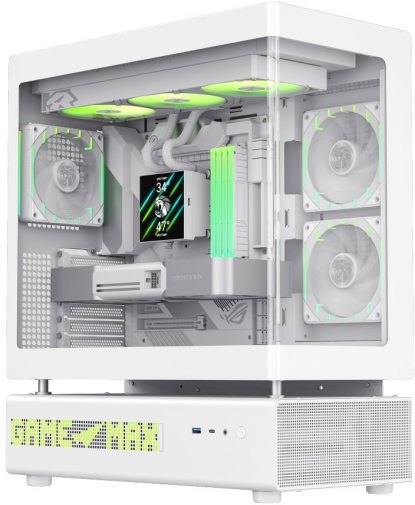 Корпус Gamemax N90 White with window (N90 WH)