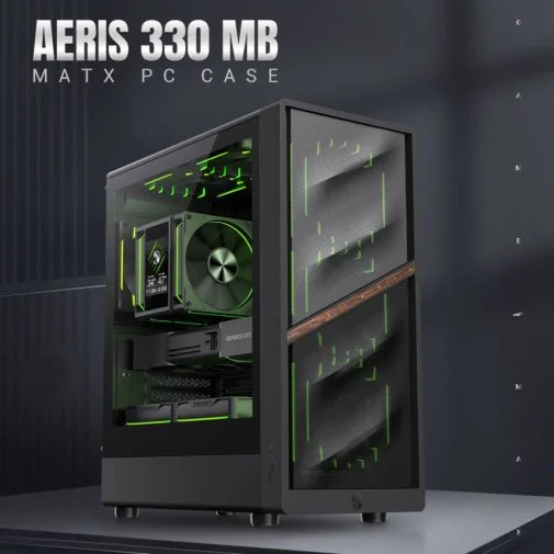 Фото: Корпус Gamemax Aeris 330 MB Black with window (AERIS 330 MB) № 20 | KTC