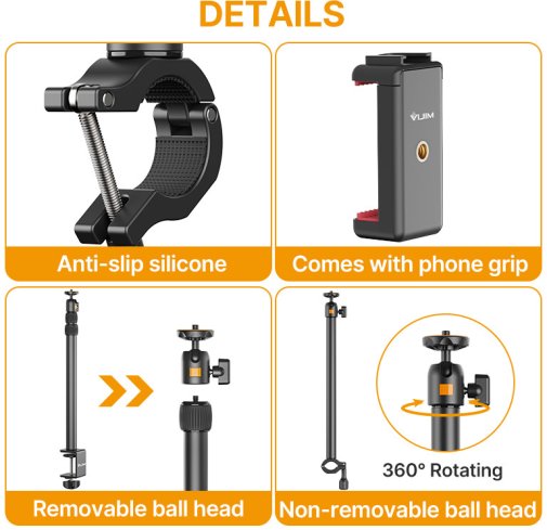 Штатив Ulanzi Vijim Desktop Extendable Light Stand (2487)