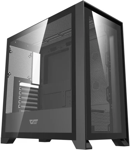 Фото: Корпус DARKFLASH DRX90 GLASS Black with window (DRX90 GLASS BLACK) № 15 | KTC