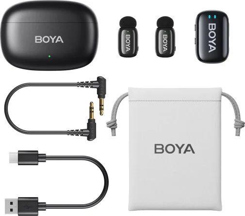 Фото: Радіосистема BOYA mini-18 TRS for camera Black № 22 | KTC