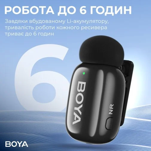 Фото: Радіосистема BOYA mini-16 Type-C Black № 26 | KTC