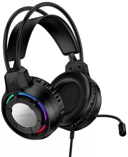 Гарнітура BOROFONE BO112 Wave Black (6941991124648)