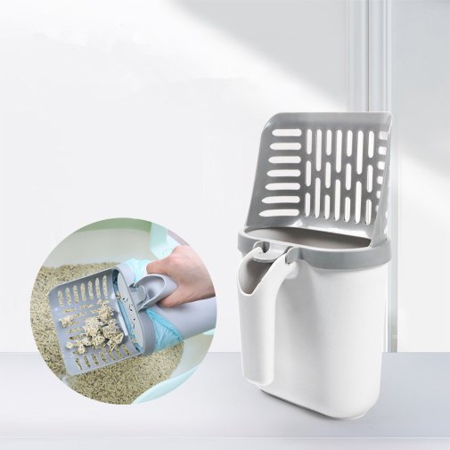 Лопатка для туалету з контейнером Me&Pet (NMP35)