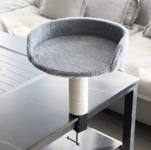 Лежанка з кріпленням для столу Me&Pet Сіра (NMP40)