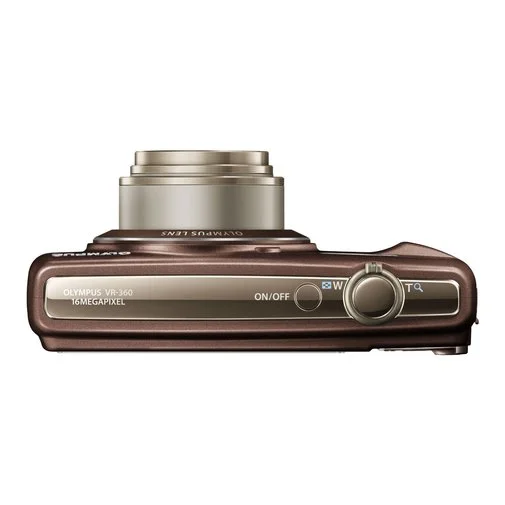 Фото: Цифрова фотокамера Olympus VR-360 коричнева № 8 | KTC
