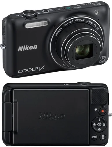 Фото: Цифрова фотокамера Nikon Coolpix S6600 чорна № 6 | KTC