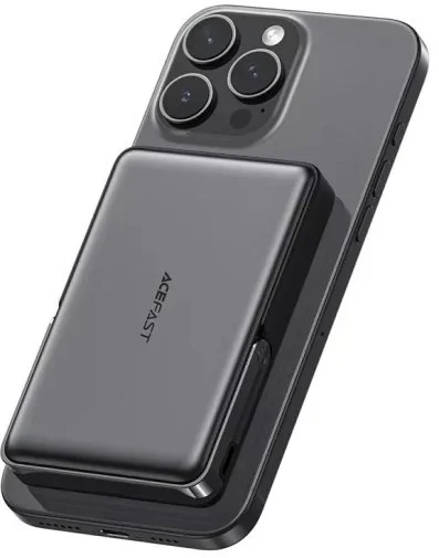 Фото: Батарея універсальна Acefast M17 10000mAh 22.5W Magsafe Black (6974316284000) № 10 | KTC