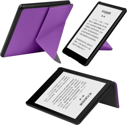 Фото: Чохол для електронної книги BeCover for Amazon Kindle Paperwhite 12th Gen / Kindle Colorsoft 2024 7 - Ultra Slim Origami Purple (712840) № 9 | KTC