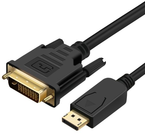 Кабель ProLogix DP/DVI 1m Black (PR-DP-DVI-P-04-30-1m)