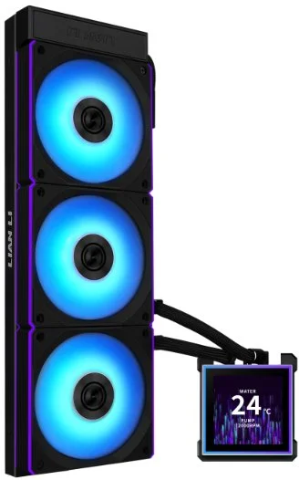 Фото: Система рідинного охолодження Lian-Li HydroShift II LCD-S 360 CL Black (G89.GHS2LCDS36CB.00) № 5 | KTC