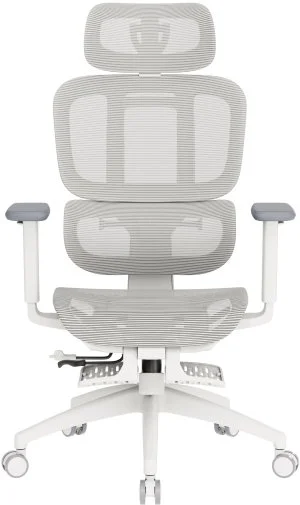 Фото: Крісло OfficePro Skyline Footrest OC750 White/Light Gray (OC750-W-LG-LG) № 22 | KTC