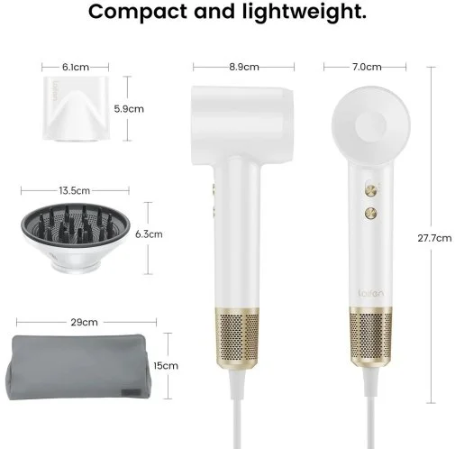 Фото: Фен Laifen Swift Premium Platinum White (LF03-PTG-EU) № 30 | KTC