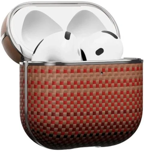 Фото: Чохол Pitaka for Airpods 4th Gen - Aramid Fiber Magnetic Sunset (APM2405) № 18 | KTC