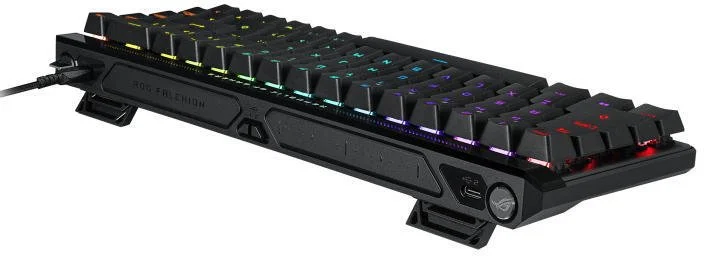 Фото: Клавіатура ASUS ROG Falchion Ace HFX Magnetic Switches 68key USB Black (90MP03VE-BKMA00) № 23 | KTC