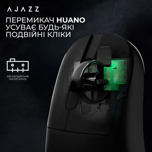 Фото: Миша Ajazz AJ179 Pro WL/BT/USB Black (AJ179-PRO-B) № 24 | KTC