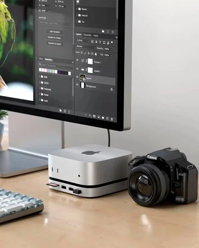Фото: USB-хаб Satechi for Mac Mini M4 Silver (ST-GNMMES) № 19 | KTC