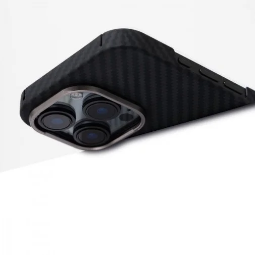 Фото: Чохол Proove for iPhone 16 Pro - Carbon Slim with Magnetic Ring Sunflare (PCCSIP16P058) № 12 | KTC