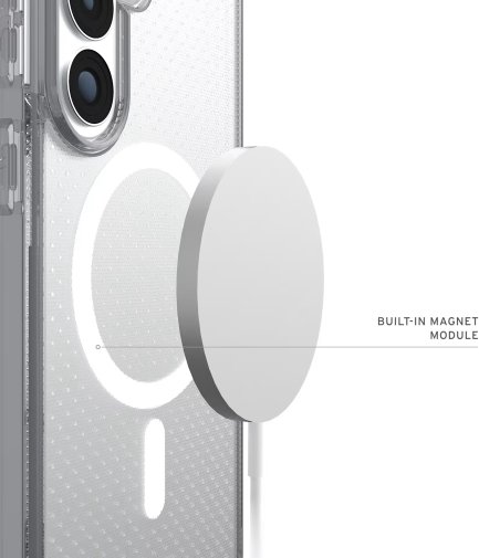 Чохол UAG for Samsung S26 Plus - Dot with Magnet Ice/Ash (214548114331)