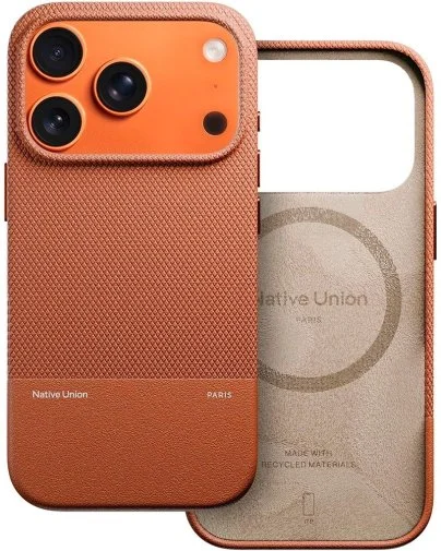 Фото: Чохол Native Union for Apple iPhone 17 Pro - RE Classic Tan (RECLA-TAN-NP25P) № 8 | KTC
