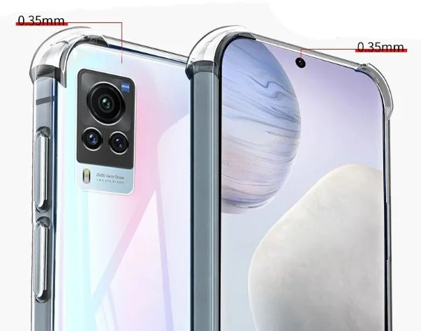Фото: Чохол BeCover for Vivo X60 Pro - Anti-Shock Clear (711788) № 7 | KTC