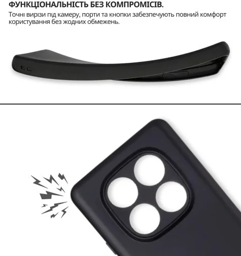 Фото: Чохол BeCover for Xiaomi Redmi Note 15 Pro Plus 5G - Black (714976) № 8 | KTC