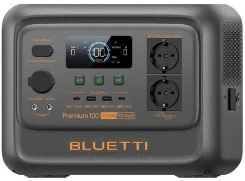 Фото: Зарядна станція Bluetti Premium 100 V2 2000W 1024Wh (PREMIUM 100 V2) № 14 | KTC