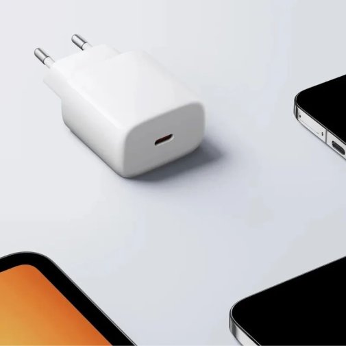 Мережевий зарядний пристрій Xiaomi, Type-C, 20W, PD, White (BHR08M8EU)