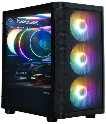 Корпус Zalman M4 SE Black with window (M4SEBLACK)