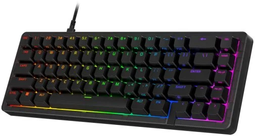 Фото: Клавіатура HyperX Origins 2 65 HX Red ENG/UKR USB Black (B4QS3AA) № 21 | KTC