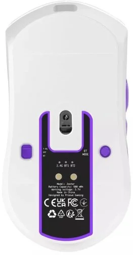 Фото: Миша Proove Jester 8K Wireless White (WMJS00022002) № 16 | KTC