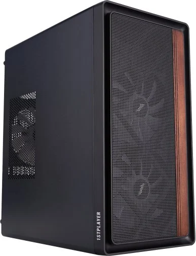 Фото: Корпус 1stPlayer WD1-BK-3F1 Black № 16 | KTC