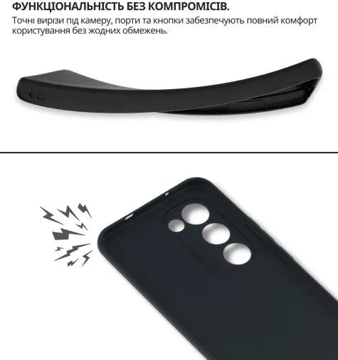 Фото: Чохол BeCover for Tecno Spark 40 Pro Plus KM7 - Black (715043) № 10 | KTC