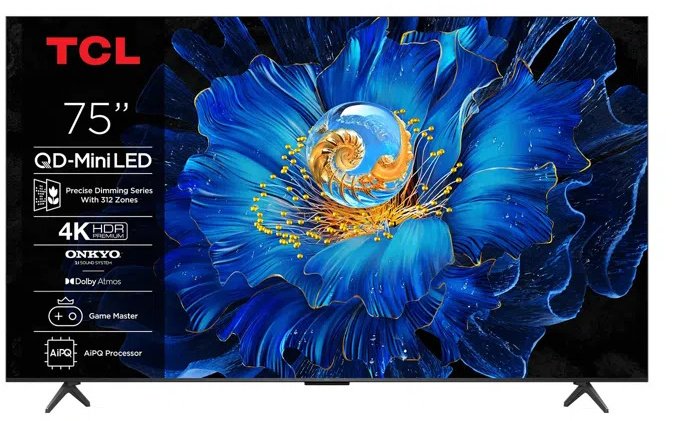 Телевізор MiniLED TCL 75C61KS (Google TV, Wi-Fi, 3840x2160)