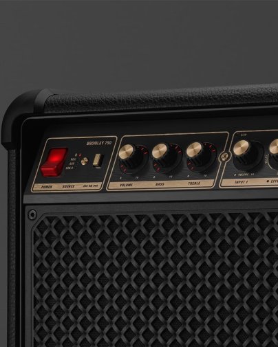Акустика для вечірок Marshall Bromley 750 Black and Brass (1008040)