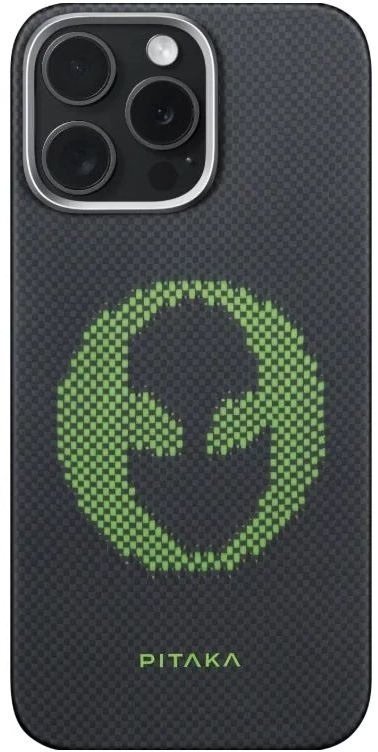 Чохол Pitaka for Apple iPhone 16 Pro - Tactile Woven Aries Alien (KI1601AL)