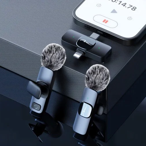 Фото: Радіосистема Media-Tech USB-C / Lightning 2-Pack Micro-Mic Duo MT416 Black № 25 | KTC