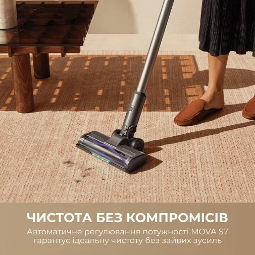 Фото: Ручний бездротовий пилосос Mova S7 (V2595E) № 14 | KTC