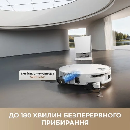 Робот-пилосос Mova S70 Roller Black (RLZ12SE-Bl)